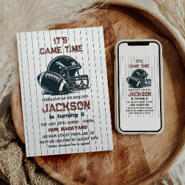 Invitación ¡Es el momento del juego! Despierta a los niños de