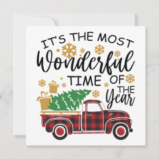 Invitación Es el momento más maravilloso del año