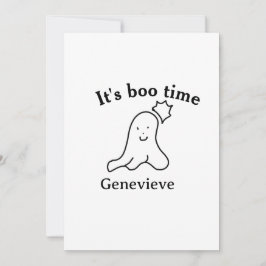 Invitación Es el nombre de la hora de boom de la fecha de Hal