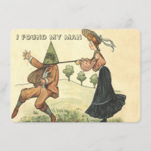 Invitación Es gracioso que encontré a mi hombre
