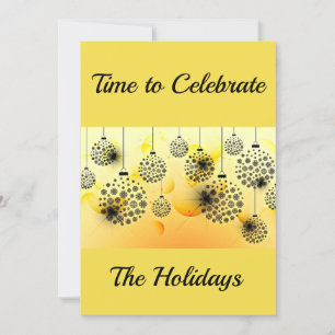 INVITACIÓN **ES HORA DE CELEBRAR LAS FIESTAS**
