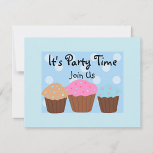Invitación Es hora de fiesta