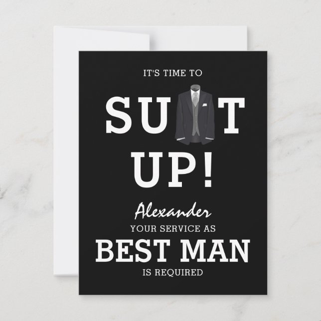 Invitación ¡Es hora de vestirse! | ¿Serás tú? (Anverso)