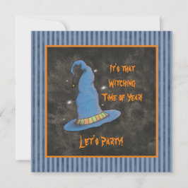Invitación Es la bruja de la época de la bruja del año de Hal