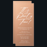 Invitación Es la hora del Fiesta 40 cumpleaños Fiesta simple<br><div class="desc">Es el Fiesta Time 40th 40th Birthday Party Simple Elegant Invitation Invite presenta un diseño minimalista con el texto "¡Es el momento del Fiesta!" en la moderna tipografía de escritura de caligrafía blanca y personalizado debajo con el texto de tu personalizado. El estilo y el color del tipo de letra...</div>