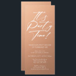 Invitación Es la hora del Fiesta 40 cumpleaños Fiesta simple<br><div class="desc">Es el Fiesta Time 40th 40th Birthday Party Simple Elegant Invitation Invite presenta un diseño minimalista con el texto "¡Es el momento del Fiesta!" en la moderna tipografía de escritura de caligrafía blanca y personalizado debajo con el texto de tu personalizado. El estilo y el color del tipo de letra...</div>
