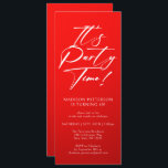 Invitación Es la hora del Fiesta 40 cumpleaños Fiesta simple<br><div class="desc">Es el Fiesta Time 40th 40th Birthday Party Simple Elegant Invitation Invite presenta un diseño minimalista con el texto "¡Es el momento del Fiesta!" en la moderna tipografía de escritura de caligrafía blanca y personalizado debajo con el texto de tu personalizado. El estilo y el color del tipo de letra...</div>