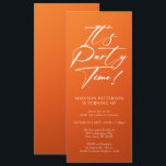 Invitación Es la hora del Fiesta 40 cumpleaños Fiesta simple<br><div class="desc">Es el Fiesta Time 40th 40th Birthday Party Simple Elegant Invitation Invite presenta un diseño minimalista con el texto "¡Es el momento del Fiesta!" en la moderna tipografía de escritura de caligrafía blanca y personalizado debajo con el texto de tu personalizado. El estilo y el color del tipo de letra...</div>