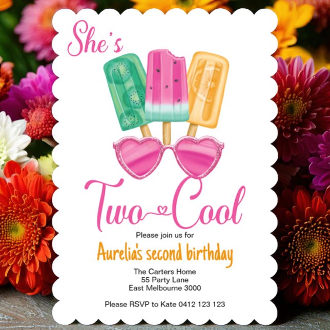 Invitación Es la primera píldora de cumpleaños de dos invitad (Subido por el creador)