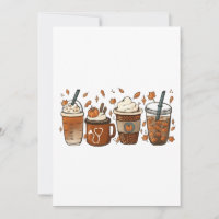 Es la temporada del café con especias de calabaza