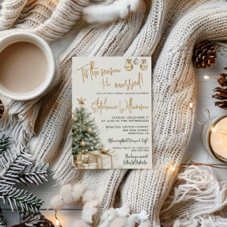 Invitación ¡Es la temporada para casarse! Desayuno de novia