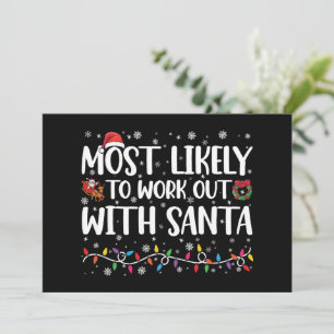 Invitación Es Más Probable Que Las Navidades Se Enfrenten Con