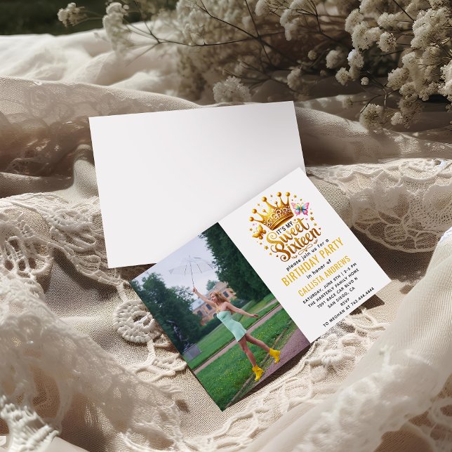 Invitación es mi dulce dieciséis cumpleaños 16 (Subido por el creador)