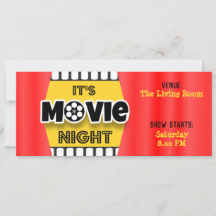 Invitación Es noche de cine
