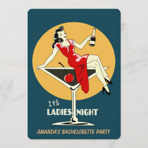 Invitación Es noche de damas