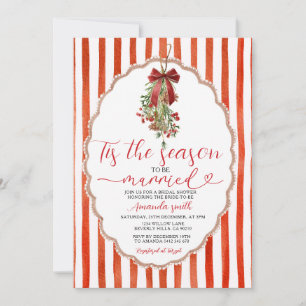 Invitación Es Rojo La Temporada Para Estar Casada Desayuno Nu