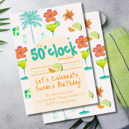 Invitación Es tema Fiesta de alguna parte a las 5 en punto