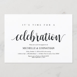 Invitación Es tiempo de celebración, el Partido de Compromiso