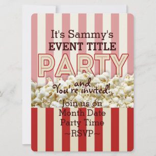 Invitación Es tu suministro Fiesta personalizado.