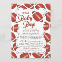 Es un Baby Shower de fútbol para niños