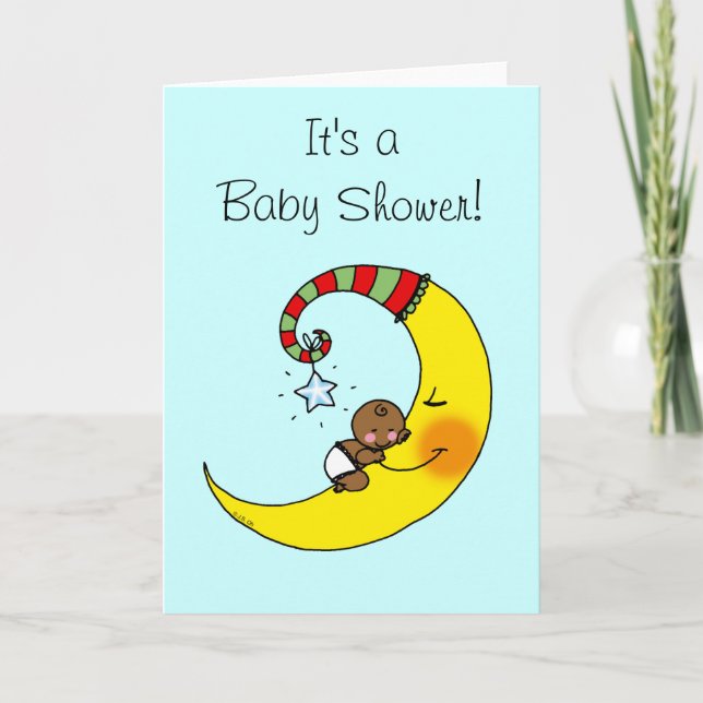 Invitación ¡Es un Baby Shower! (niño pequeño) (Anverso)