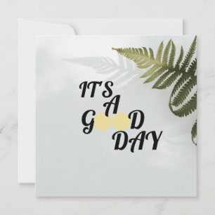 Invitación Es un buen día
