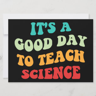 Invitación Es Un Buen Día Para Enseñar Ciencias I