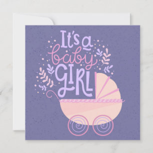 Invitación Es un Chica