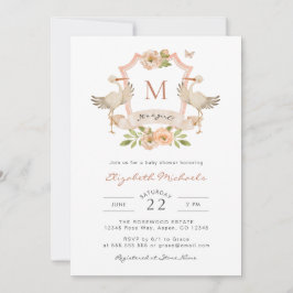 Invitación ¡Es un Chica! Baby Shower