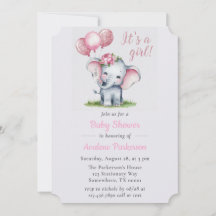 Es un Chica pintando a un elefante Chica floral Ba