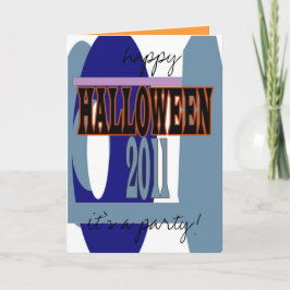 Invitación Es un estilo Fiesta de Halloween