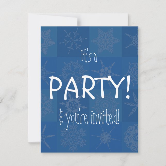 Invitación ¡Es un FIESTA! ¡Y le invitan! (Anverso)