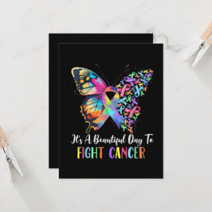 Invitación Es Un Hermoso Día Para Luchar Contra El Cáncer