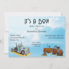 Invitación ¡Es un niño!