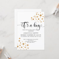 Es un niño con estrellas amarillas, Baby Shower bl