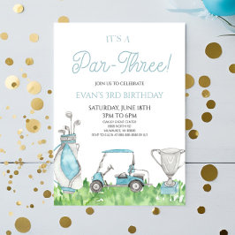 Invitación ¡Es un Par-Tres! Blue Golf 3.ᵉʳ Fiesta