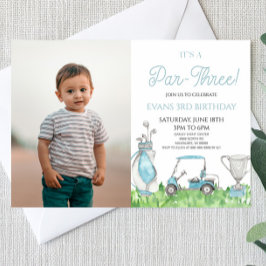 Invitación ¡Es un Par-Tres! Blue Golf 3.ᵉʳ Fiesta