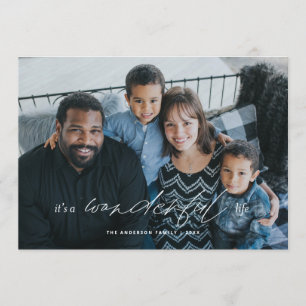 Invitación Es una carta maravillosa para Navidades de vacacio