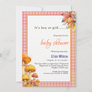Invitación Es una ducha de bebé de cuento de hadas para niños