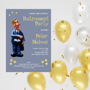 Invitación Es una estrella - Fiesta de jubilación