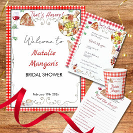 Invitación Esa es Amore Bridal Shower 1