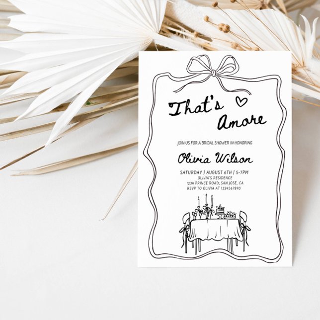 Invitación Esa es la ducha de novias más - mesa de banquete i (Subido por el creador)