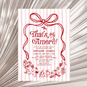 Invitación Esa es otra ducha de novias lemones italiana
