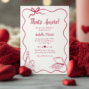 Invitación Esa es una ducha de novia de mano más caprichosa