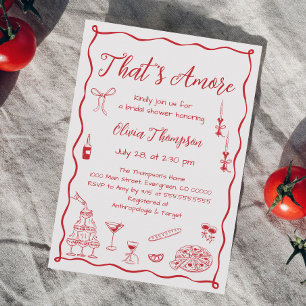 Invitación Esa es una ducha de novia más