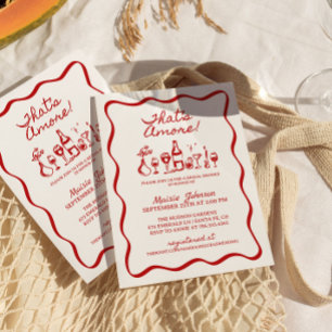 Invitación Esa es una ducha de novias inspirada en Francia