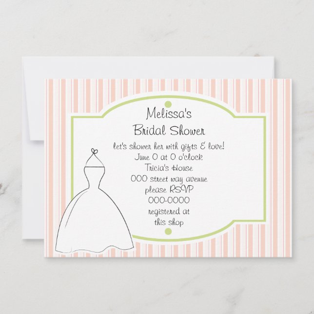 Invitación Esbozo de bonito (Anverso)