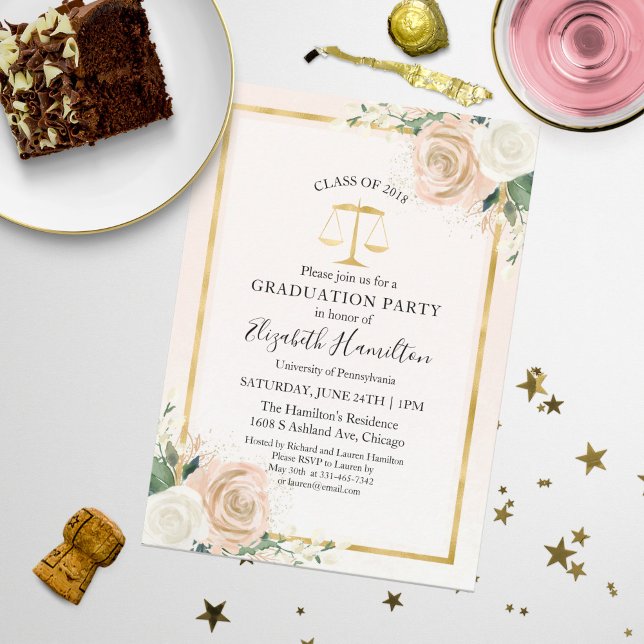 Invitación Escalas de Justicia Fiesta de Graduación de la Fac (Subido por el creador)