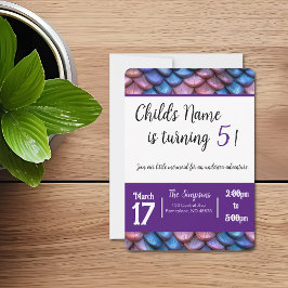 Invitación Escalas de Sirenas