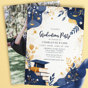 Invitación Escalas florales de la ley de justicia Foto de Fie